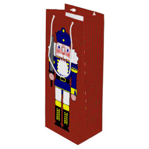 Bolsa Para Vino Soldados Cascanueces Navidad