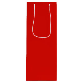 Bolsa Para Vino Sólido rojo holgado