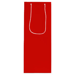 Bolsa Para Vino Sólido rojo holgado