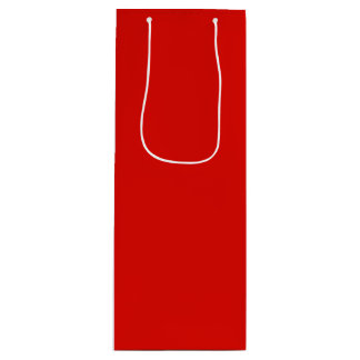 Bolsa Para Vino Sólido rojo holgado