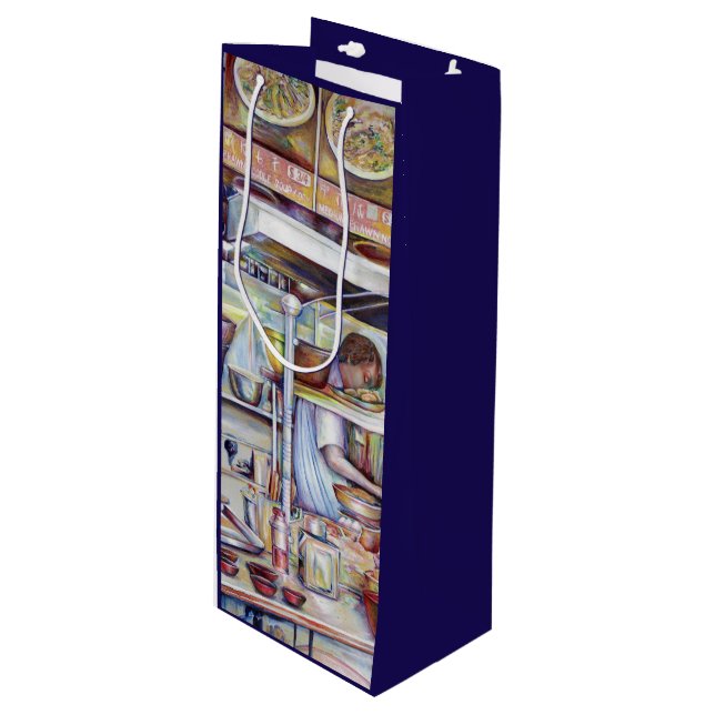 Bolsa Para Vino Sopa de cola de cerdo, Singapur (Angulo Anverso)