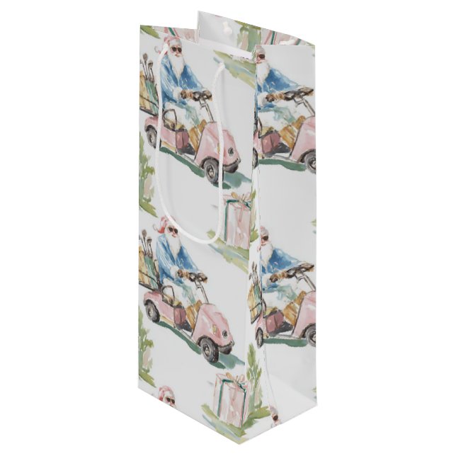 Bolsa Para Vino Sporty Santa - golf (Angulo Anverso)