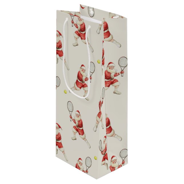 Bolsa Para Vino Sporty Santa - tennis (Angulo Anverso)