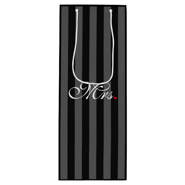 Bolsa Para Vino Sra. Esposa Novia Sus Hijos (Anverso)