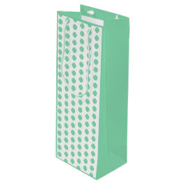 Bolsa Para Vino St. Patrick's Day Lucky Green Clover Shamrock