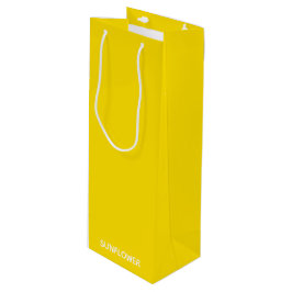 Bolsa Para Vino Sunflower Yellow Colour Name