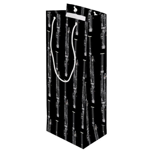 Bolsa Para Vino Teatro de música de Bassoon Woodwind (Angulo reverso)