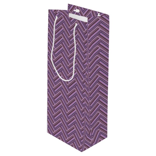 Bolsa Para Vino Tejidos de doble trama (Angulo Anverso)