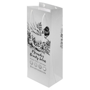 Bolsa Para Vino Terapia Masajista Manos Curadoras Energía Spa Well