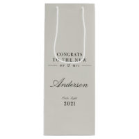 Tipografía moderna y elegante Sr. y Sra. boda