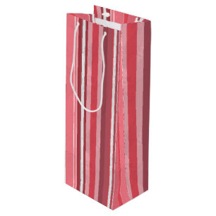 Bolsa Para Vino Tiras de rosa