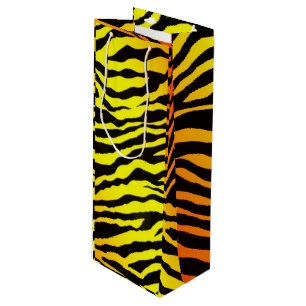 Bolsa Para Vino Tiras de tigre