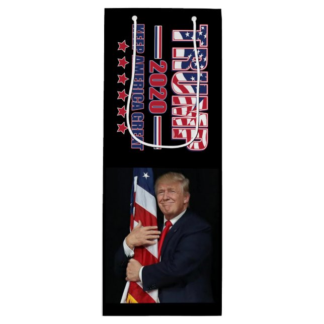 Bolsa Para Vino Trump 2020 Lo mejor está por venir (Anverso)