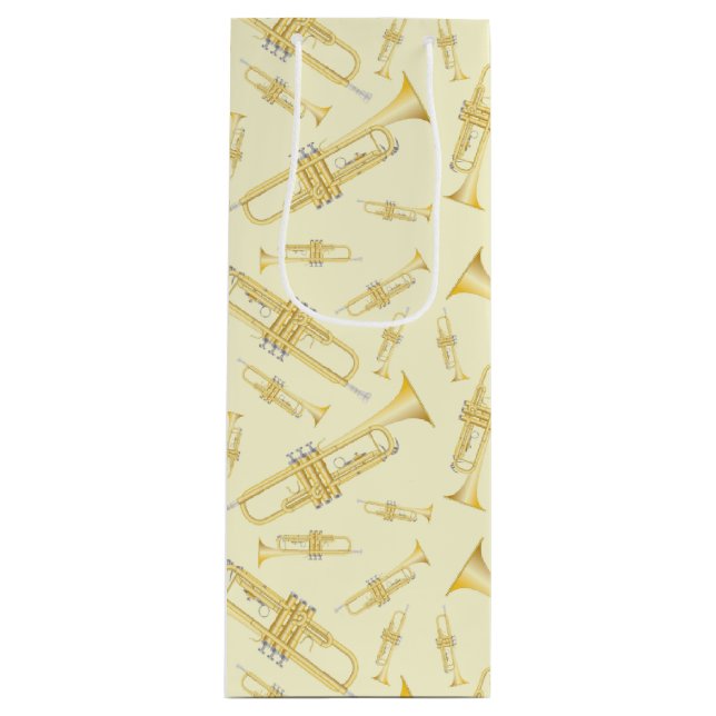 Bolsa Para Vino Trumpet Musician Band Teacher (Anverso)