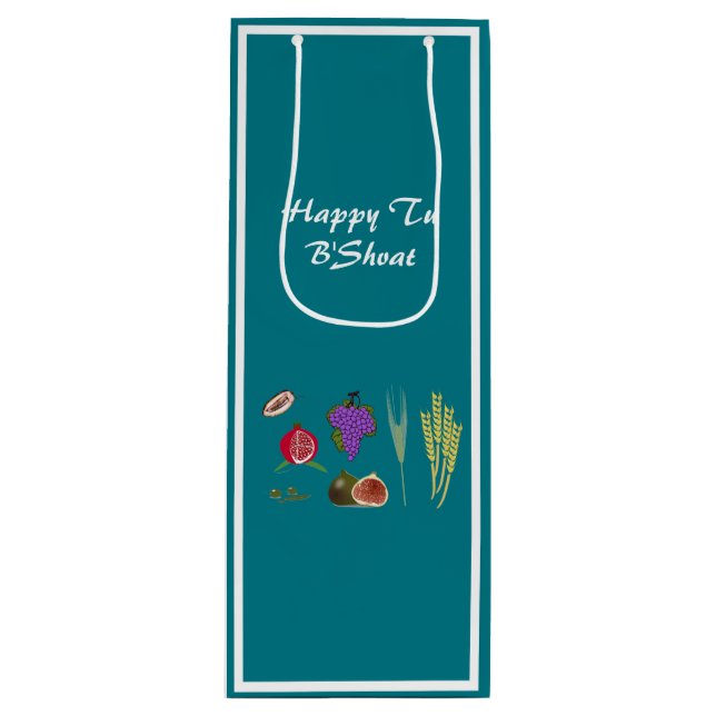 Bolsa Para Vino Tu B'Shvat (Anverso)