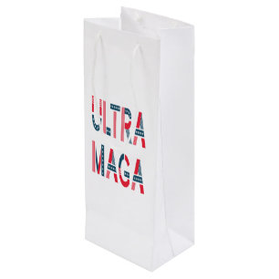 Bolsa Para Vino Ultra MAGA Trump Patriótico Republicano Conservado