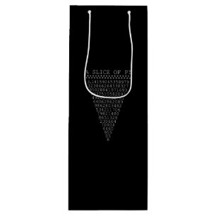 Bolsa Para Vino Un trozo de triángulo de Pi