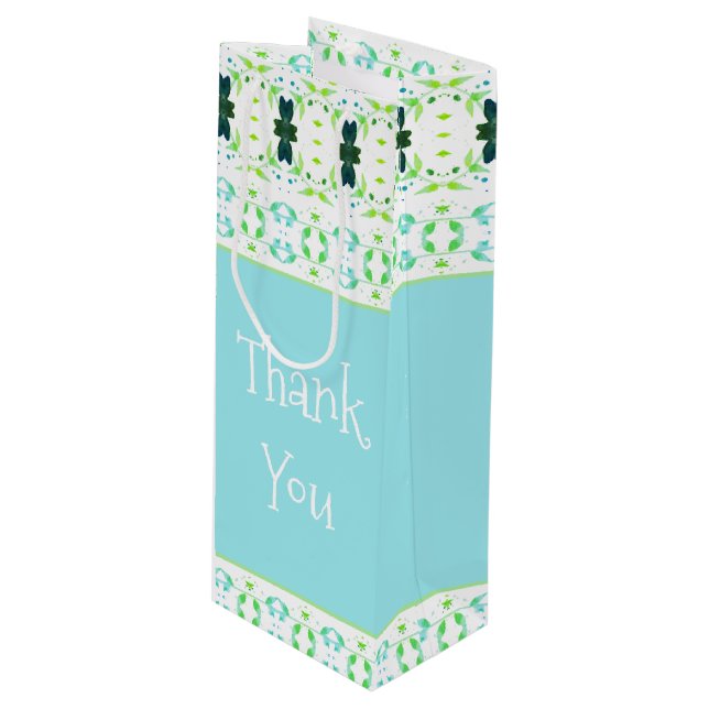 Bolsa Para Vino Una impresión de diseño delgada (Angulo Anverso)