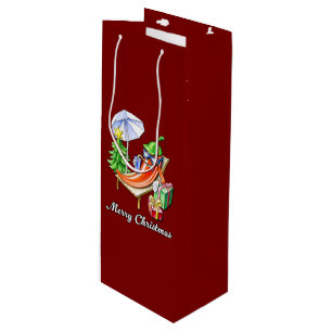 Bolsa Para Vino Una navidad navideña chilli bajo la sombra del sol