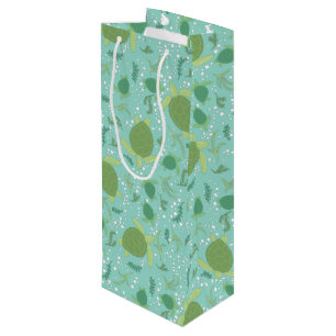 Bolsa Para Vino Under Sea Turtles Baby Shower