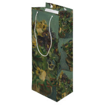 Vintage Flowers Van Gogh canasta de panes