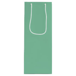 Bolsa Para Vino Vintage Seafoam Solid Color