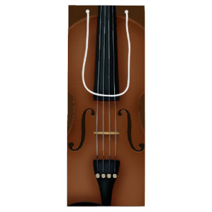Bolsa Para Vino Violin Viola Detalle Música Clásica