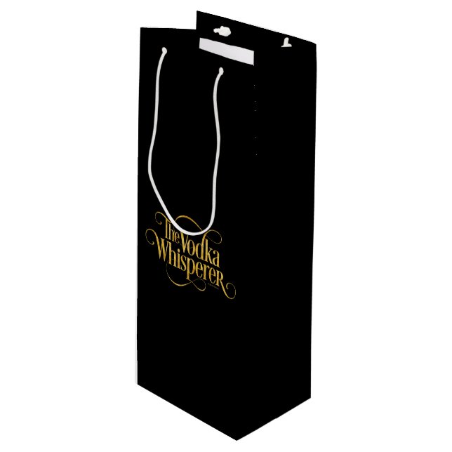 Bolsa Para Vino Vodka Whisperer (Angulo Anverso)