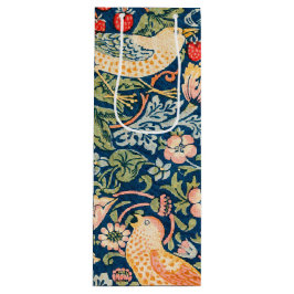 Bolsa Para Vino W Morris Strawberry Thief Wine Gift Bag