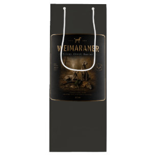 Bolsa Para Vino Weimaraner – Cazador del Fantasma de Plata