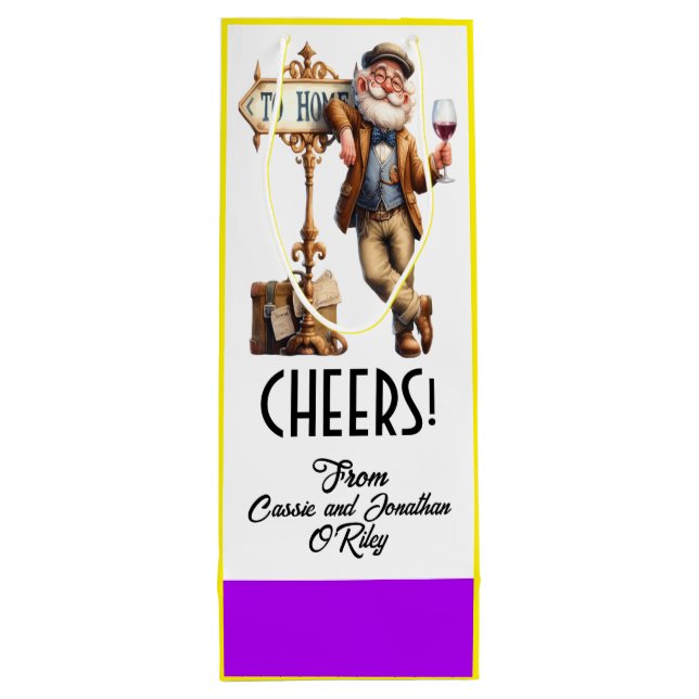 Bolsa Para Vino Wine Gift Bag version 4 SEE BACK (Reverso)