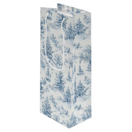 Bolsa Para Vino winter wonderland