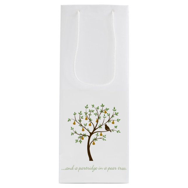 Bolsa Para Vino Y una perdiz en un peral (Anverso)
