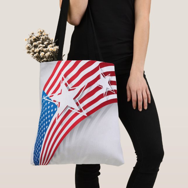 Bolsa Patriótica de Tote (Detalle)