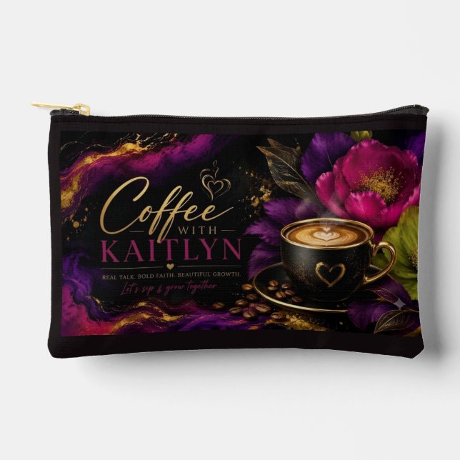 Bolsa Pequeña Café Con Kaitlyn (Anverso)