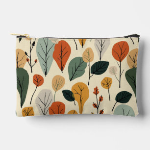 Bolsa pequeña con patrón de hojas de otoño