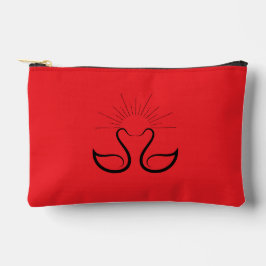 Bolsa pequeña de accesorios de cisne