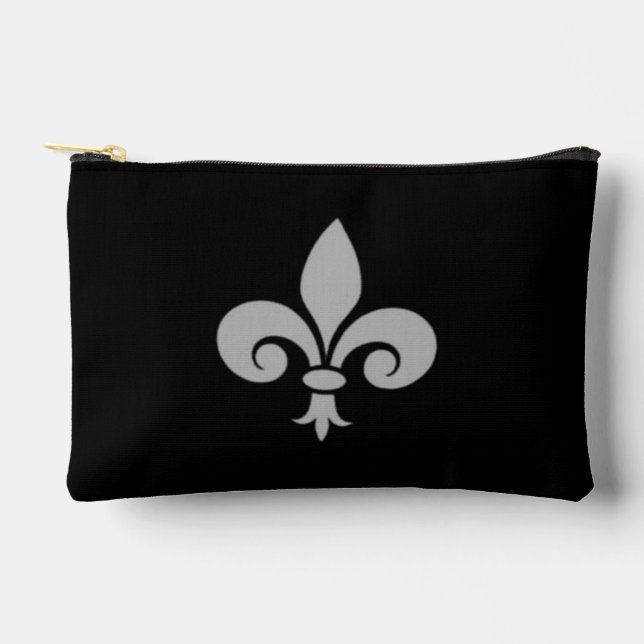 Bolsa pequeña de accesorios Fleur de Lys (Anverso)