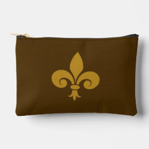 Bolsa pequeña de accesorios Fleur de Lys