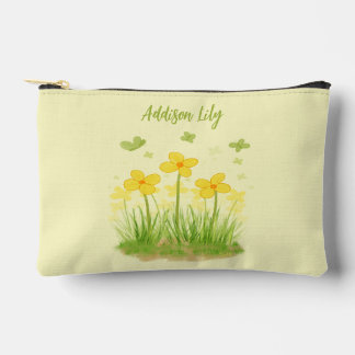 Bolsa pequeña de accesorios Flores silvestres y ma