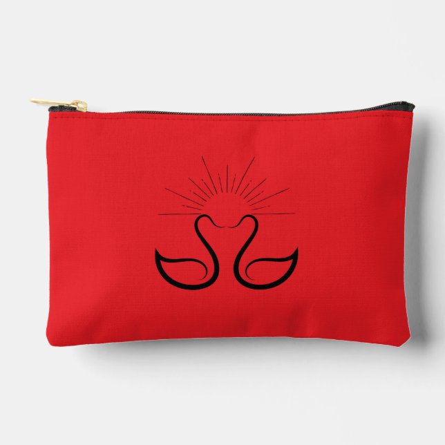 Bolsa pequeña de accesorios Swan (Anverso)