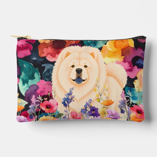 Bolsa pequeña de accesorios ZEN GARDEN Cream Chow (Anverso)