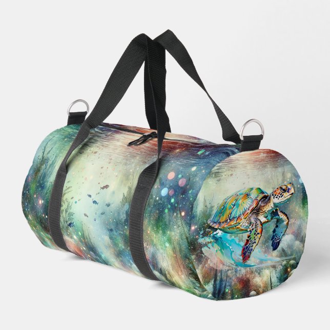 Bolsa pequeña de equipaje Under the Sea Ocean (Esquina izquierda)