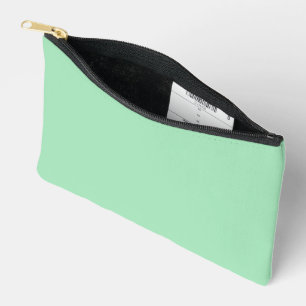 Bolsa Pequeña de Estampado Verde Menta