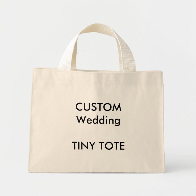 Bolsa pequeña de Personalizado (color NATURAL) (Frente)