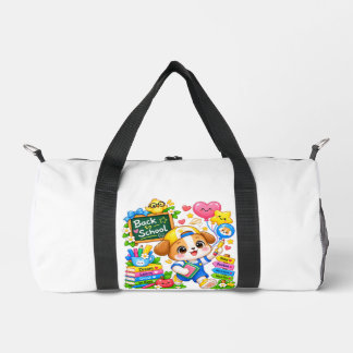 Bolsa pequeña de viaje Kawaii Puppy Back to School