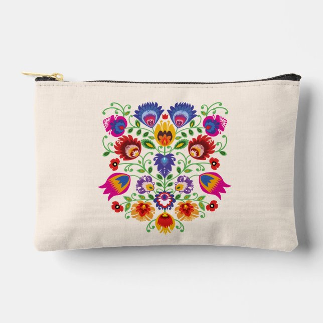 Bolsa pequeña Lowicz Folk (Anverso)