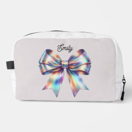 Bolsa personalizada con lazo iridiscente