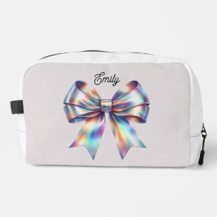 Bolsa personalizada con lazo iridiscente
