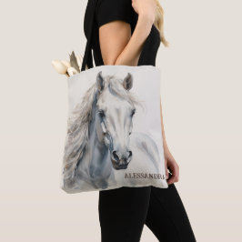Bolsa personalizada de aleta de caballo Nombre per